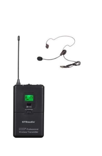 Belt Pack Transmitter With Lev Mic  G-787, G-733