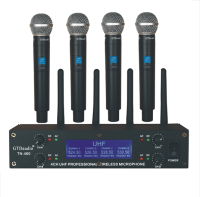 UHF Wireless Microphone with 4 mics TN-460